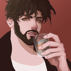 Drawing of Rum OC